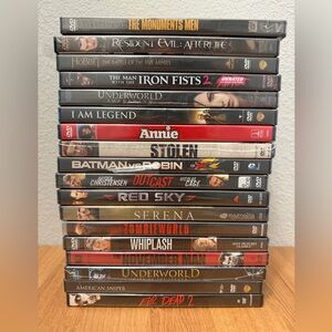 18 New Sealed DVDs Movie Bundle
